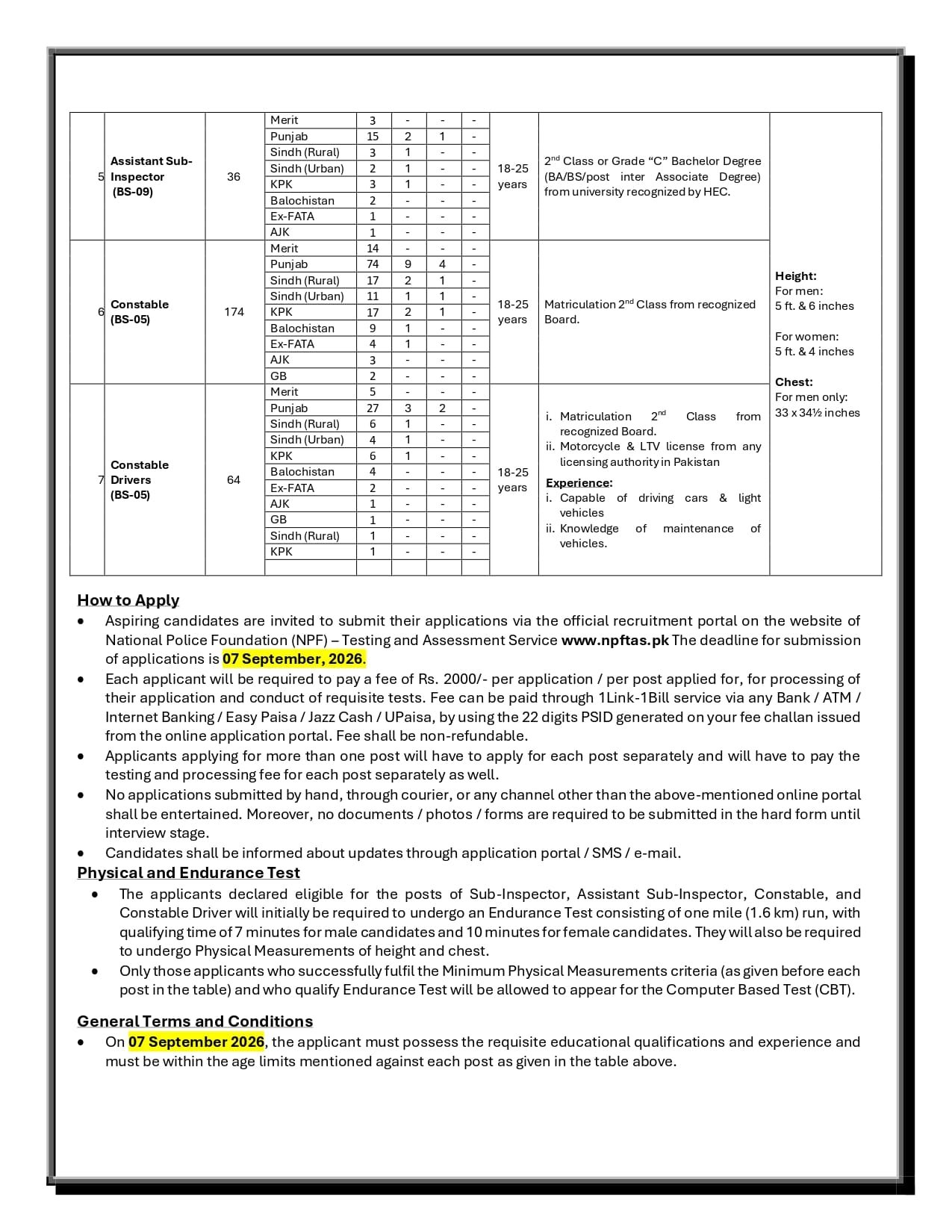 National Cyber Crime Investigation Agency NCCIA Jobs 2026