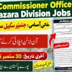 Commissioner Office Hazara Division Jobs 2026